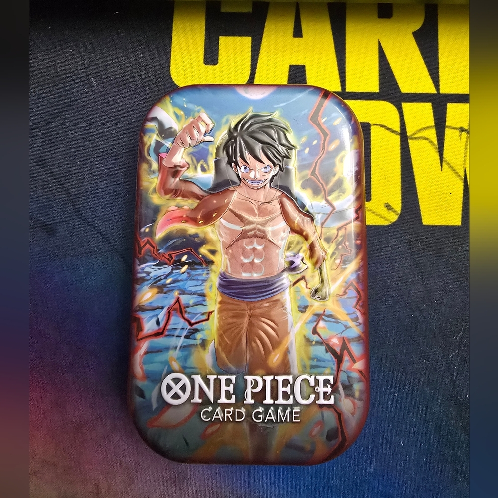 One Piece Luffy TS-01 Mini Tin Empty